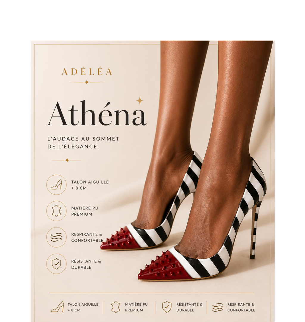 Athéna chaussure talon aiguille Adéléa